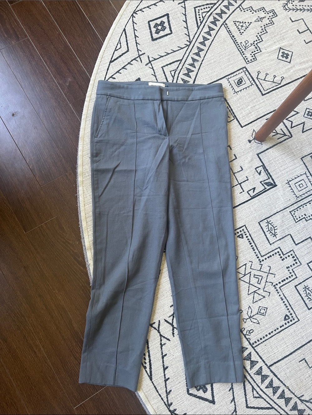 Taylor Stitch Gray Tailored Cropped wool Dress Pants